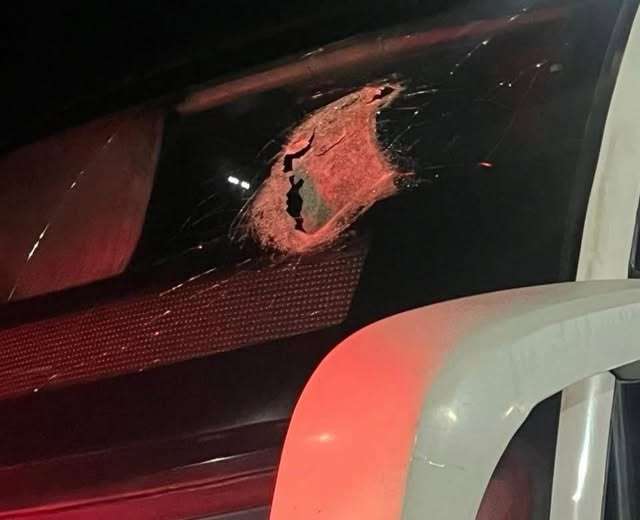 PASSAGEIRO MORRE APÓS OBJETO ATINGIR ÔNIBUS NA BR-277, EM CANDÓI